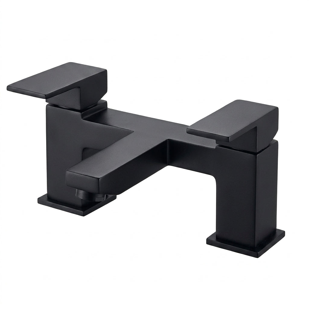 Techsphere Axis Bath Filler Tap, Bathtub Faucet Matt Black