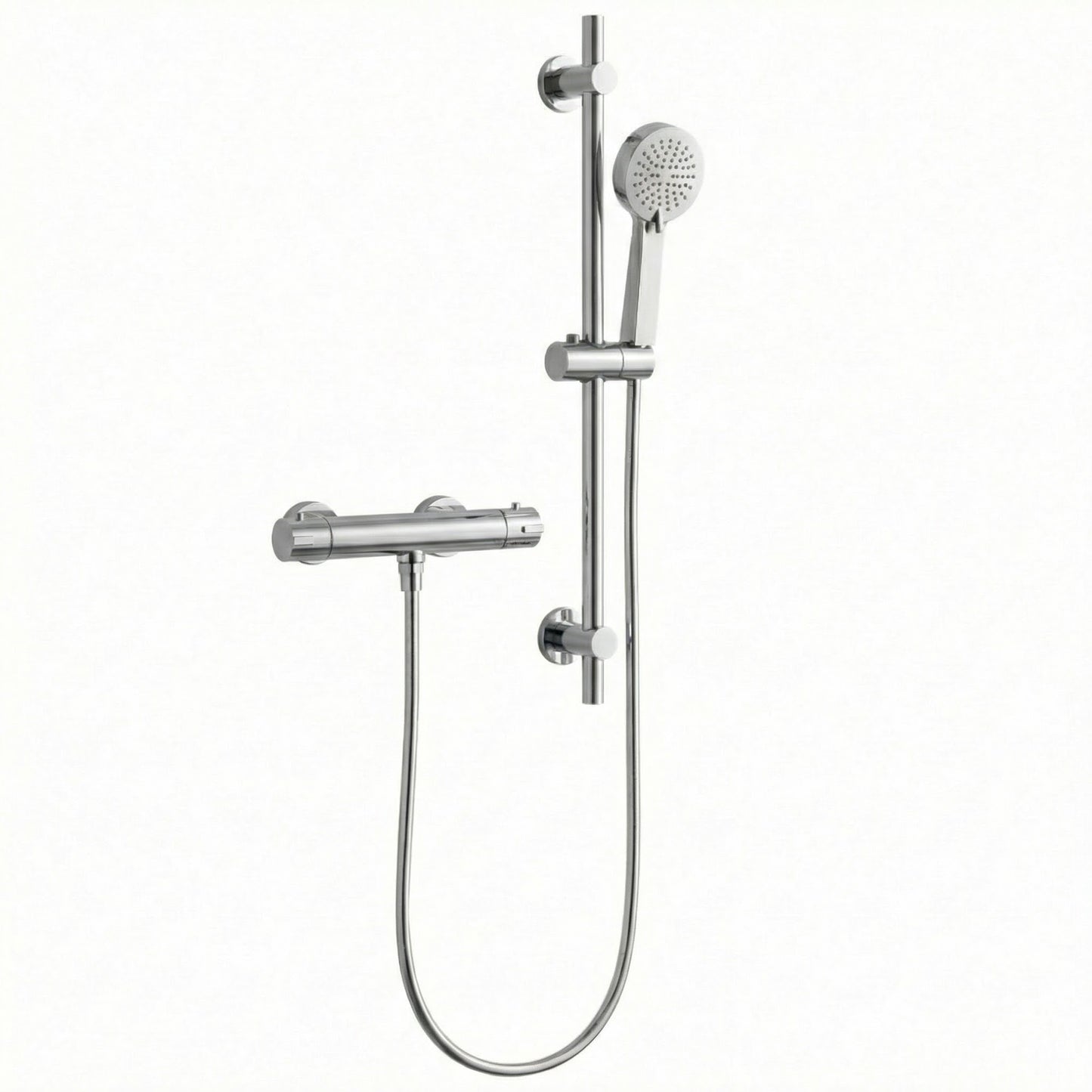 Techsphere Round Hand Shower, Handheld Shower Head Chrome