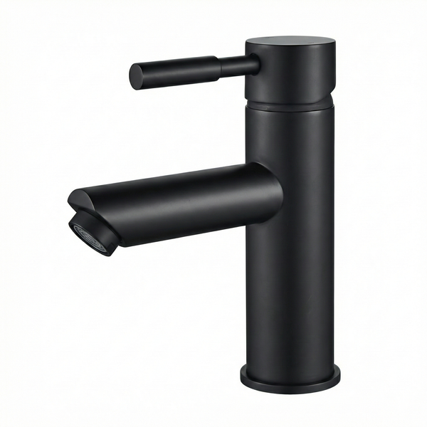 Techsphere Slate Basin Mixer Tap, Sink Faucet Matt Black
