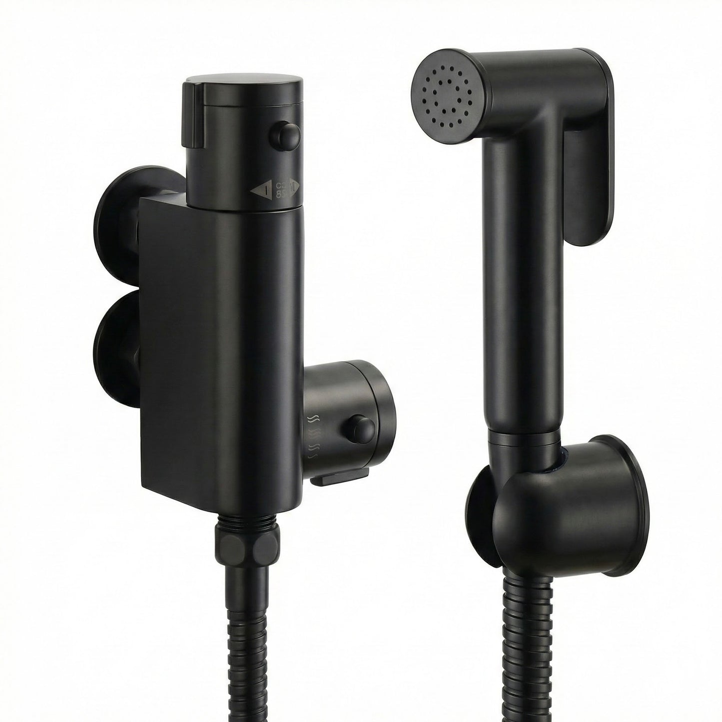 Techsphere Bidet Shower, Toilet Spray Matt Black