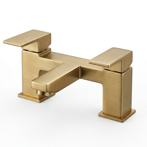 Techsphere Axis Bath Filler Tap, Bathtub Faucet Brushed Brass