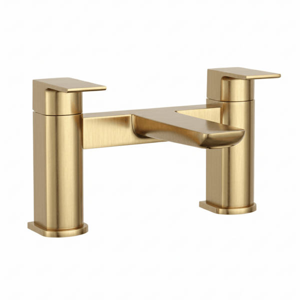 Techsphere Zenith Bath Filler Tap, Bathtub Faucet Brushed Brass
