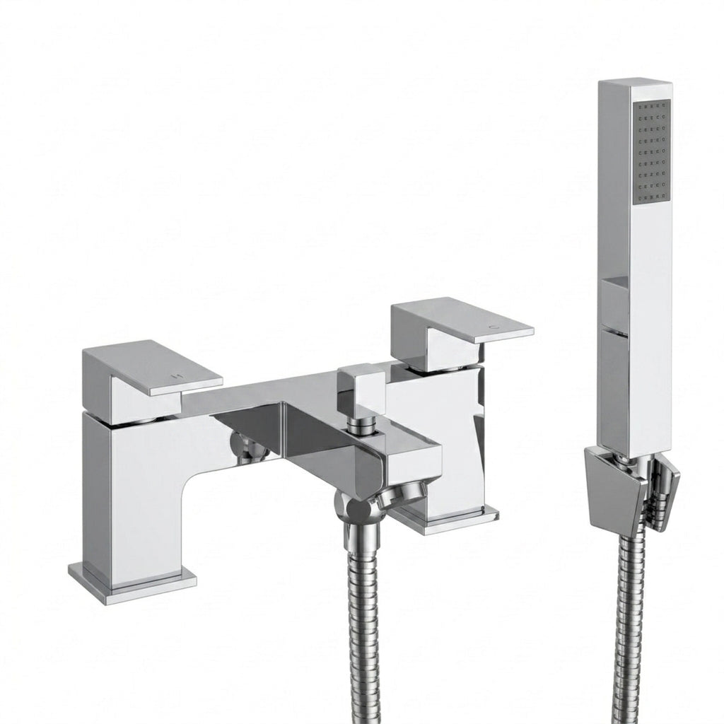 Techsphere Axis Bath Shower Mixer Tap, Bathtub Shower Faucet Chrome