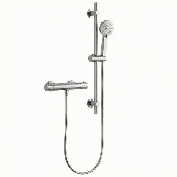 Techsphere Round Hand Shower, Handheld Shower Head Chrome