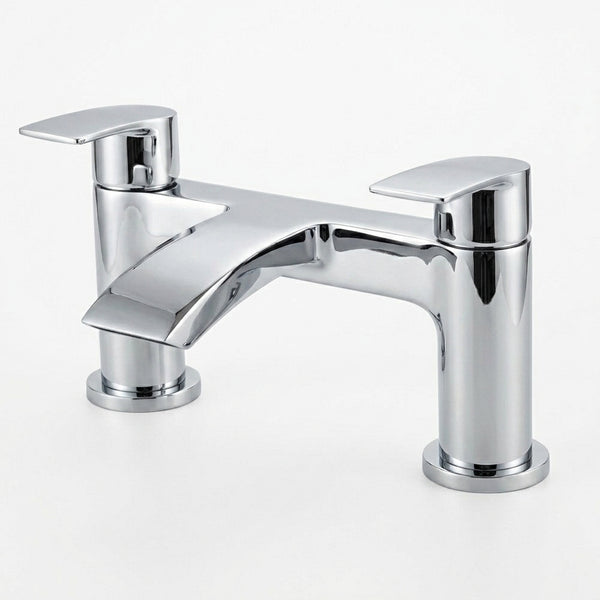 Techsphere Prism Bath Filler Tap, Bathtub Faucet Chrome