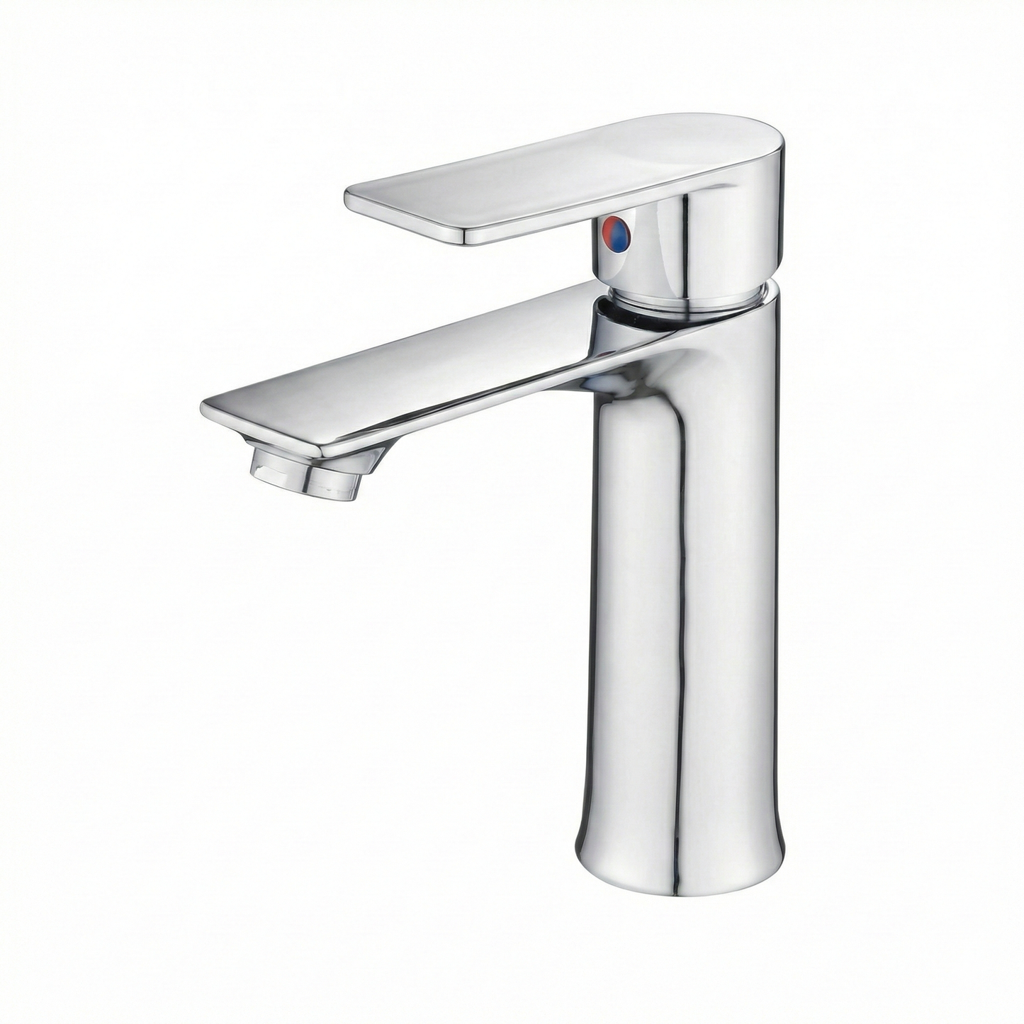 Techsphere Cubix Basin Mixer Tap, Sink Faucet Chrome