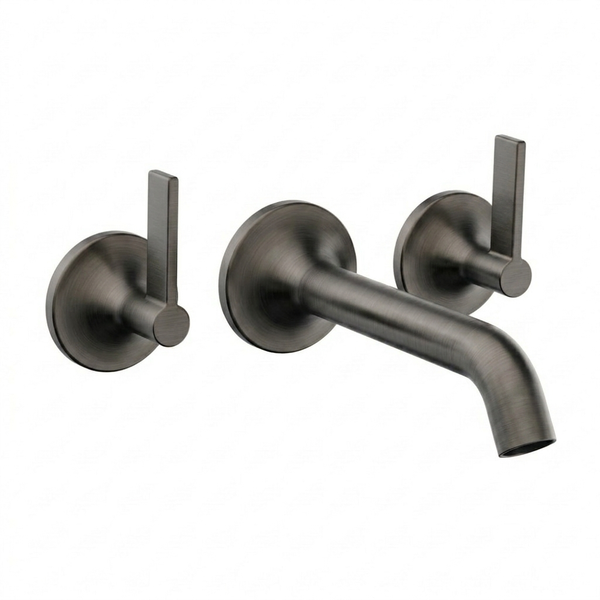 Techsphere Dualis Bath Filler Tap, Bathtub Faucet Gunmetal
